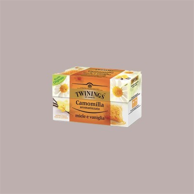20 Pz Filtri Infusi Camomilla Aromatizzata Miele e Vaniglia TWININGS [af5eabb2]