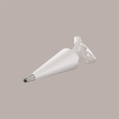100 Pezzi Sac à poche monouso in polietilene trasparente extra forte H 40 cm [e9c6ef5b]