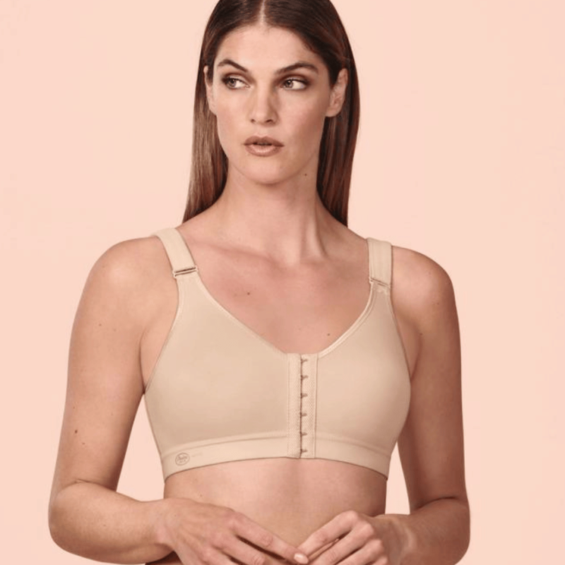 Reggiseno post operatorio aperto davanti Anita