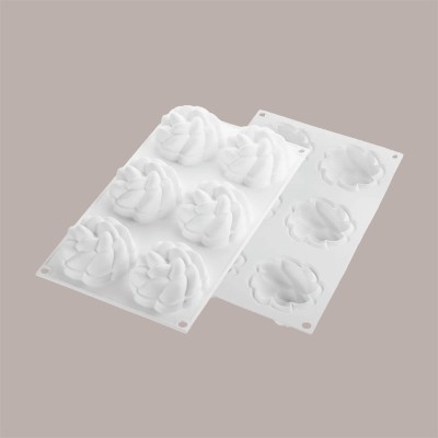 1 Pz Stampo FLEUR 90 in Silicone per Cake Design Ispirato al Dessert Mon Koeur Dm99H35 mm [19f70599]