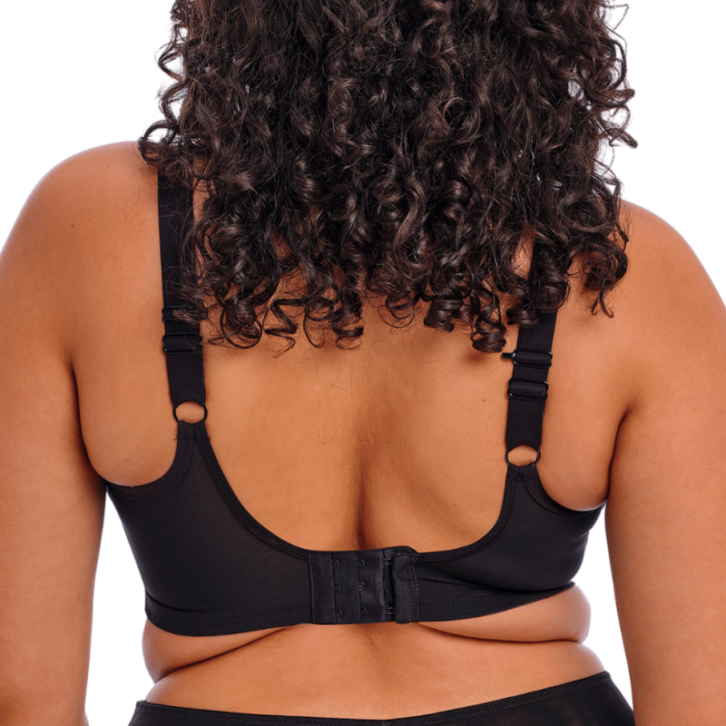 Reggiseno soft Matilda Nero  pois speciale coppe grandi