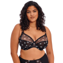 Reggiseno soft Matilda Nero  pois speciale coppe grandi