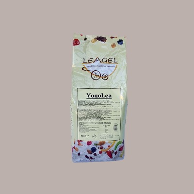 2 Kg YogoLea Preparato in Polvere per Yogurt Gelato a Basso Dosaggio Leagel [1b84763d]