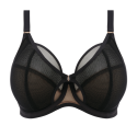 Reggiseno soft Kintai scollato nero Elomi