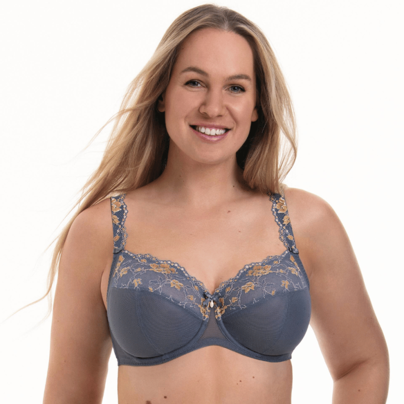 Reggiseno soft Colette dusty grey Rosa Faia