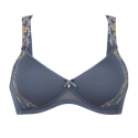 Reggiseno sky grey spacer Colette senza ferretto by Rosa Faia