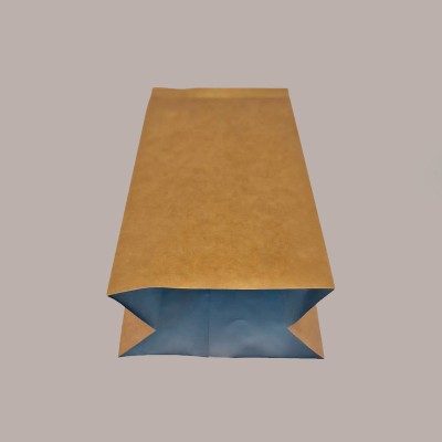 50 Pz Busta Sacchetto Sottovuoto Alluminio Kraft Avana 10+6H25cm [3835e129]