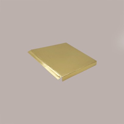 20 Pz Fondo Rialzato Oro per Scatola Trasparente Automontante 6x6 cm [f14c2931]