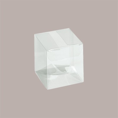 20 Pz Scatola Automontante Trasparente per Confezionamento Regali e Alimenti 5x5x5 cm [c4f1b02e]