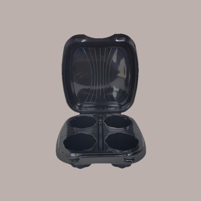 45 Pz Portabicchieri da Asporto per 4 Bicchieri da Cappuccino KAPPUCCIOBOX [3aeba888]