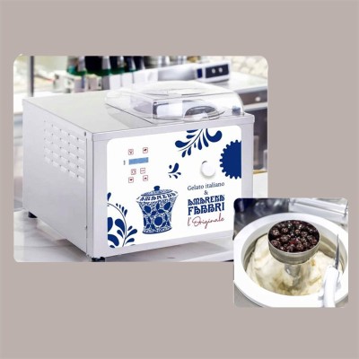 Macchina Mantecatore Professionale per Gelato Fabbri con Starter Kit Omaggio [5ef642a1]