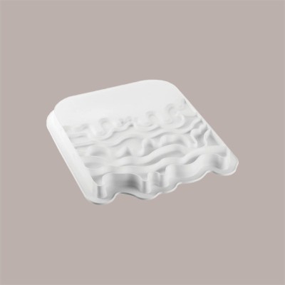 1 Pz Set 2 Stampi Choco Gel in Silicone e Tapis Gel per Decorazione Vaschetta di Semifreddo [03ff7415]
