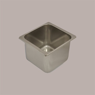 Bacinella per Gelato In Acciaio Inox Salvaspazio 18x16,5H12,6 cm [f31f4c0f]