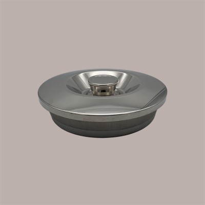 Coperchio in Acciaio Inox con Pomolo per Carapina Gelato da Banco Dm20 cm [74b3940e]