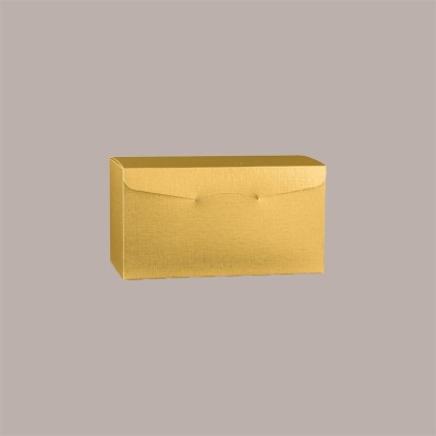 Segreto Scatola in Carta Fibra Oro Porta 4 Bottiglie Orizzontali 325x175x180 mm 10 pezzi [7338e243]