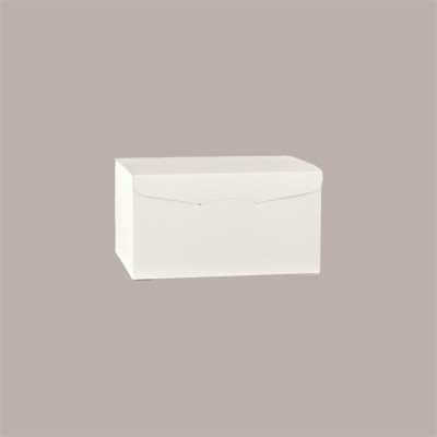 Segreto Scatola in Carta Fibra Bianco Porta 6 Bottiglie Orizzontali 325x255x180 mm 10 pezzi [59b7f449]