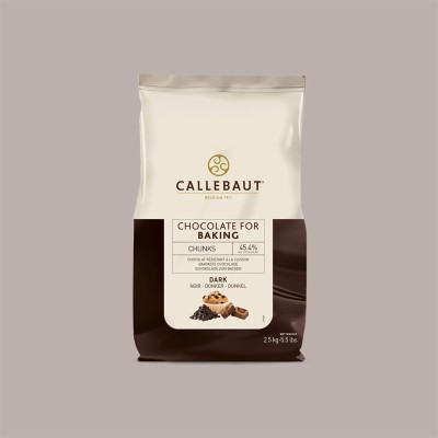 Cubetti Chunks al Cioccolato Fondente ideale per Panettone Colomba Callebaut 2,5 Kg [fb3b8599]
