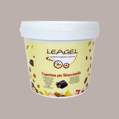 Copertura Cioccolato Stracciatella Fondente ideale per Gelato LEAGEL 5 Kg [e3681d97]
