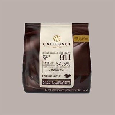 Cioccolato Fondente di Copertura 811 in Bottoni Callebaut 400 gr [45d8dea7]