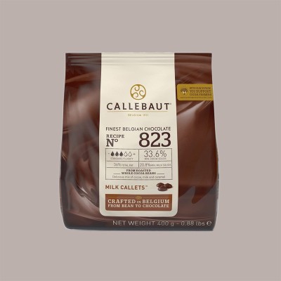 Cioccolato di Copertura al Latte 823 Callets Callebaut 400 gr [c27406a6]