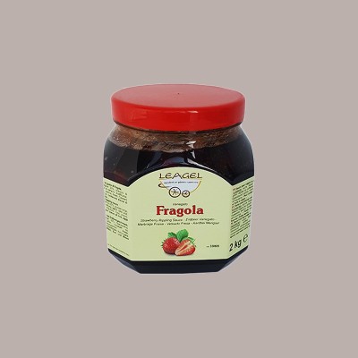 Variegato Gusto Fragola con Pezzi ideale per Gelato Yogurt Dolci Leagel 2 Kg [6b5a3736]