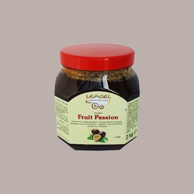 Variegato Fruit Passion Maracuja Salsa ideale per Gelato Yogurt Dolci Leagel 2 Kg [93e8d607]