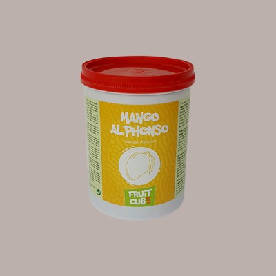 Polpa Purea di Frutta Gusto Mango Alphonso ideale per Gelato Smothies  Fruit Cub3 Leagel 1,55 Kg [0a5ab18d]