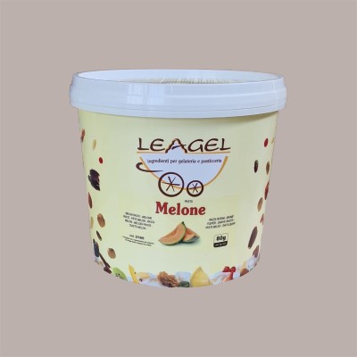 Pasta Concentrata gusto Melone ideale per Gelato alla Frutta Leagel 3,5 Kg [965e1974]