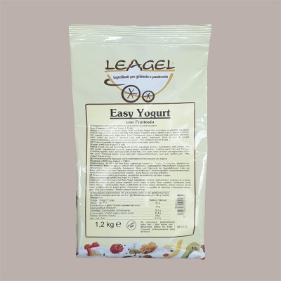 Easy Yogurt con Fruttosio Preparato in Polvere per Gelato Leagel 1,2 Kg [9d2df543]