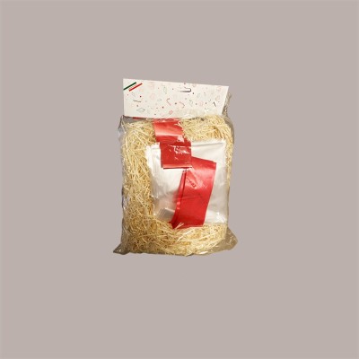 Confezione Paglietta in Blister con Paglietta in Legno, Foglio per Confezionamento e Coccarda 200 gr 2 pezzi [6aeeead7]