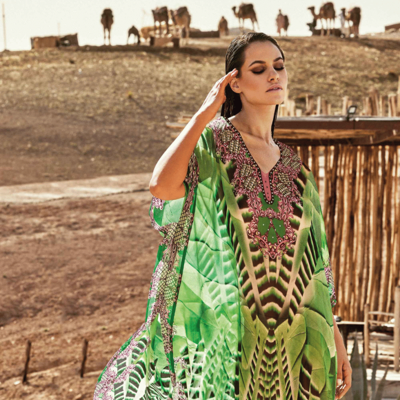 Poncho Tango verde by David