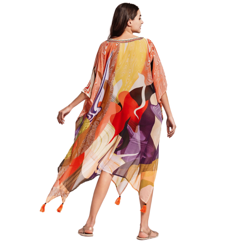 Poncho Tango astratto by David