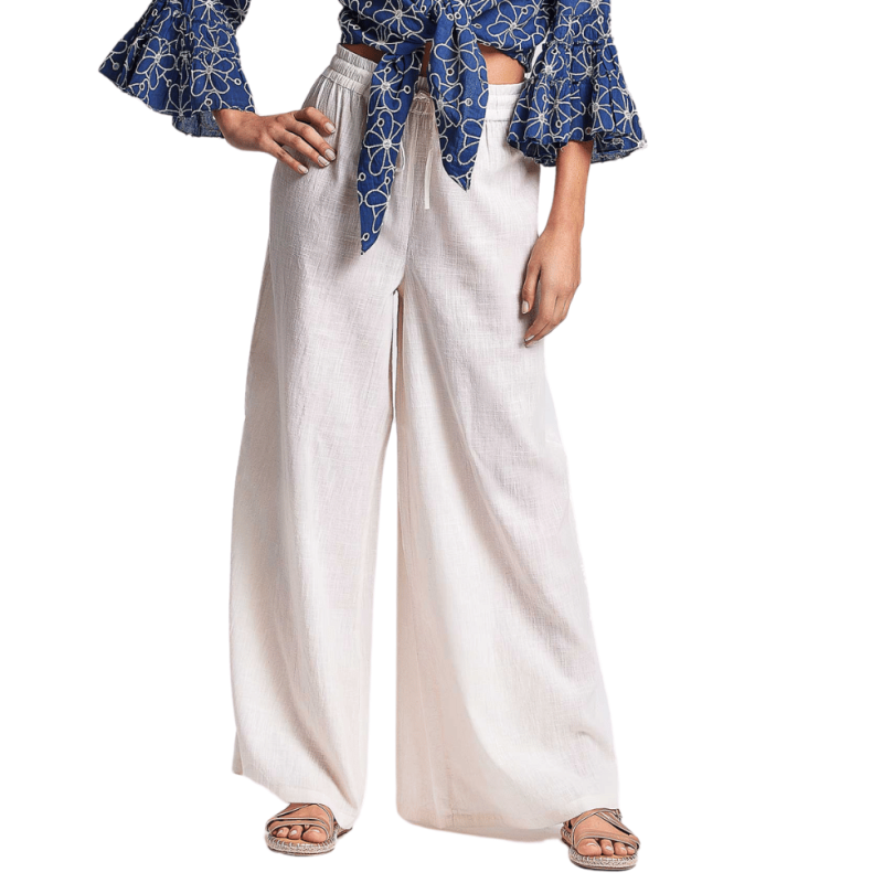 Pantalone Osaka bianco by David