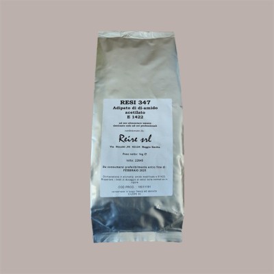 Adipato di Di amido Acetilato Addensante a Caldo RESI 347 E1422 Reire 1 Kg [151352ba]
