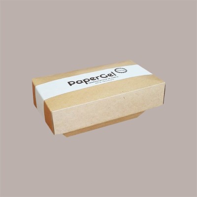 Vaschetta per Gelato Completamente in Carta Papergel 1000gr 40 Pz [d7832d43]