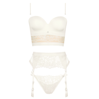 Set sposa Daydream bianco Lisca