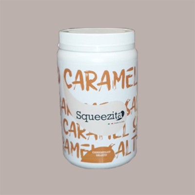 Crema Spalmabile Farcitura al Gusto di Caramello Salato Squeezita 2 Kg [0e5306fa]