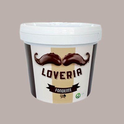 Loveria Crema Spalmabile Gusto Cioccolato Fondente Leagel 5,5 Kg Vegan Ok [2e0b13a4]