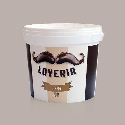 Loveria Crema Spalmabile al Gusto Caffè ideale per Gelato Yogurt Dolci Leagel 5,5 Kg [d1f2dc3e]