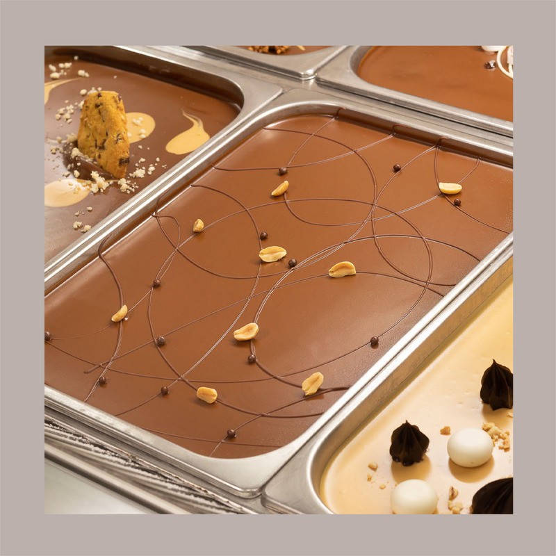 Loveria Crema Spalmabile Gusto Arachide e Caramello ideale per Gelato Leagel 5,5 Kg [0ce17c24]