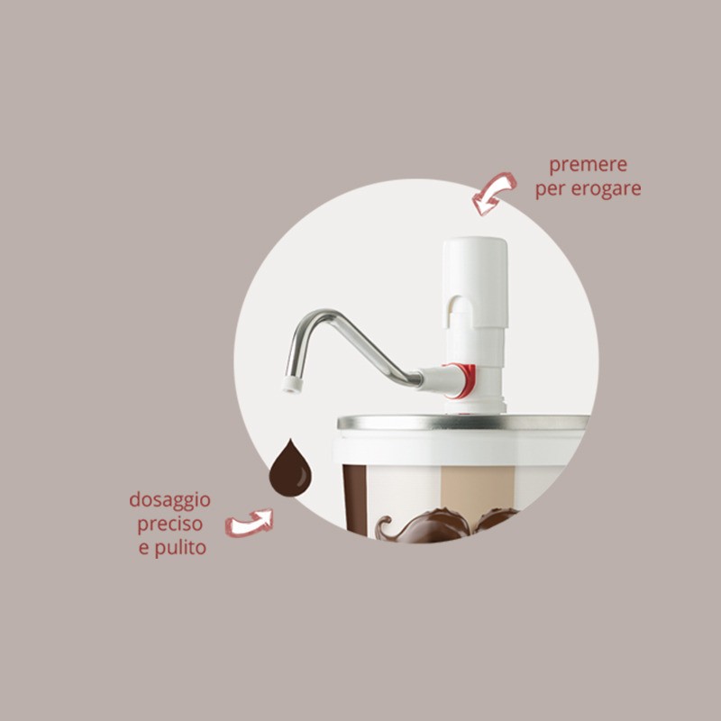 Loveria Crema Spalmabile Gusto Arachide e Caramello ideale per Gelato Leagel 5,5 Kg [d0977837]