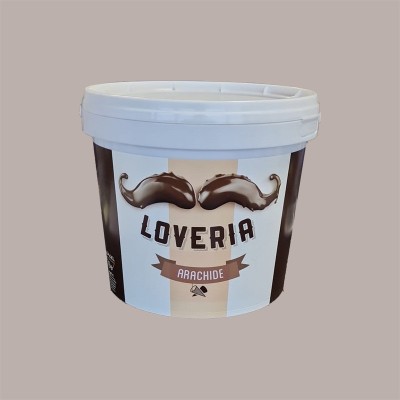 Loveria Crema Spalmabile Gelato Gusto Arachide ideale per Gelato Leagel 5,5 Kg [ad5fc0b7]