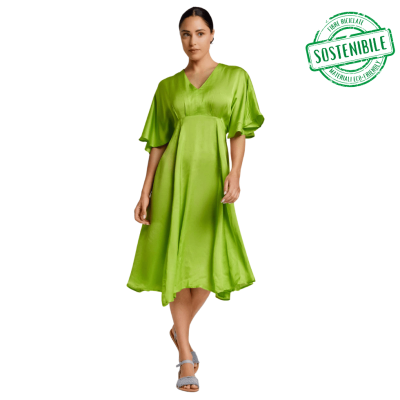 Abito lime Dea di David