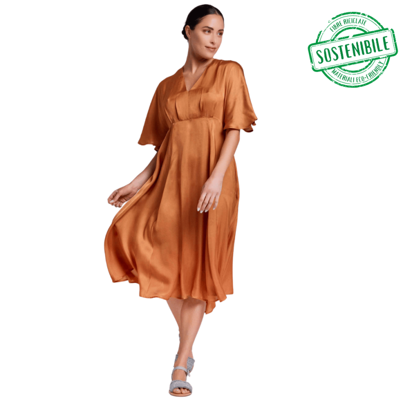 Abito ocra Dea di David