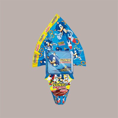 Uovo Cioccolato al Latte con Sorprese Supersoniche Sonic 320 gr [2f7c0961]