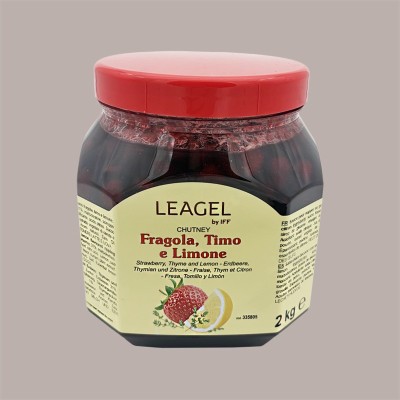 Chutney Fragola Timo e Limone Ideale per Gelato Leagel 2 Kg [7f1b981b]