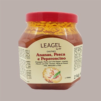 Chutney Ananas Pesca e Peperoncino Ideale per Gelato Leagel 2 Kg [d2385610]