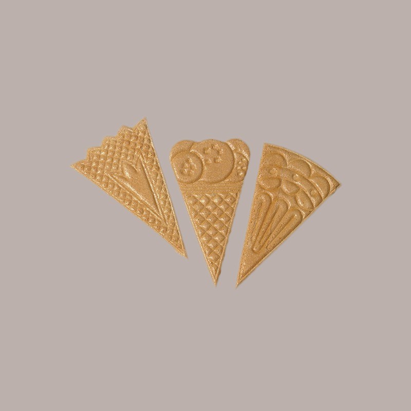 Parade Cialde Wafer per Gelato a Forma di Ventagli e Cuori Assortiti Bussy 240 Pezzi [d5b4a26c]