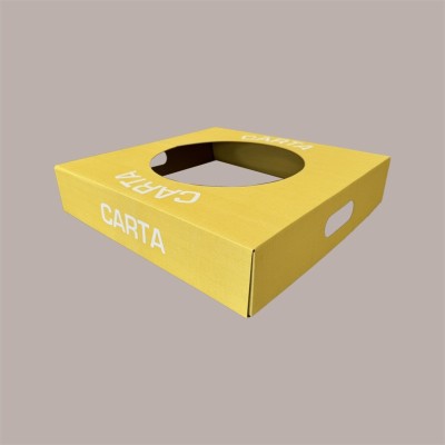 Coperchio Giallo in Carta per Cestino Raccolta Differenziata Carta 38x38 cm 2 pezzi [a24f9137]