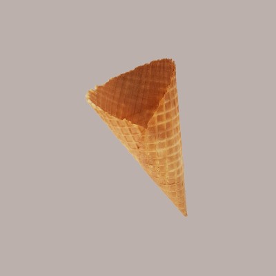 Cialdone Cartoccio Cono per Gelato Senza Glutine con Farina di Riso Dm65 H170mm Italcialde 180 pezzi [7c62b951]